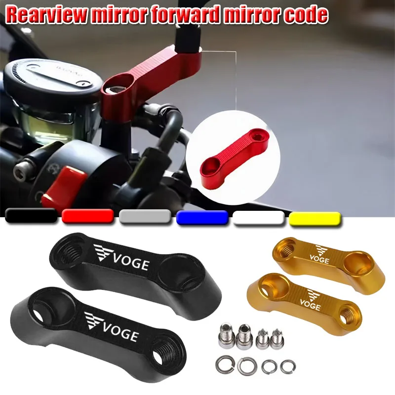 Motorcycle Accessories Rearview Mirrors Extension Riser Extend Adapter For Voge ds525x 525DS 300R 300AC 350AC 500AC 2022 - 2025
Motorcycle Accessories Rearview Mirrors Extension Riser Extend Adapter For Voge ds525x 525DS 300R 300AC 350AC 500AC 2022 - 2025