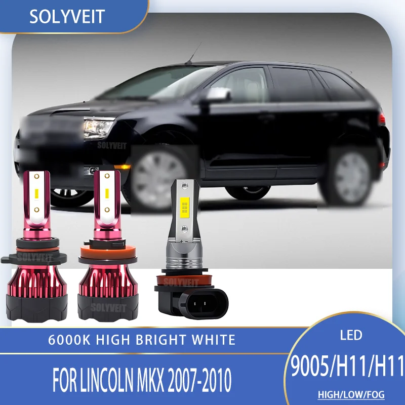 2/4/6pcs Car Light IP67 Led Headlight Bulb 9005 High H11 Low H8/H9/H11 Foglamp Kit 12v For Lincoln MKX 2007 2008 2009 2010
2/4/6pcs Car Light IP67 Led Headlight Bulb 9005 High H11 Low H8/H9/H11 Foglamp Kit 12v For Lincoln MKX 2007 2008 2009 2010