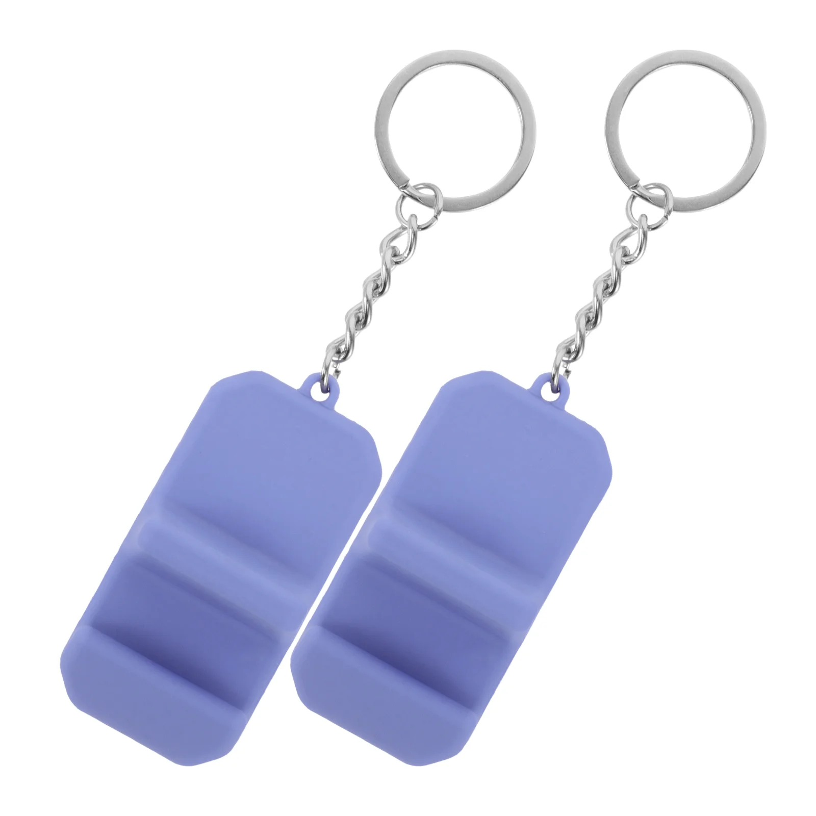 2 Pcs Key Ring Buckle Bracket Keychain Man Phone Stand Compatible Pvc Cellphone Holder
2 Pcs Key Ring Buckle Bracket Keychain Man Phone Stand Compatible Pvc Cellphone Holder