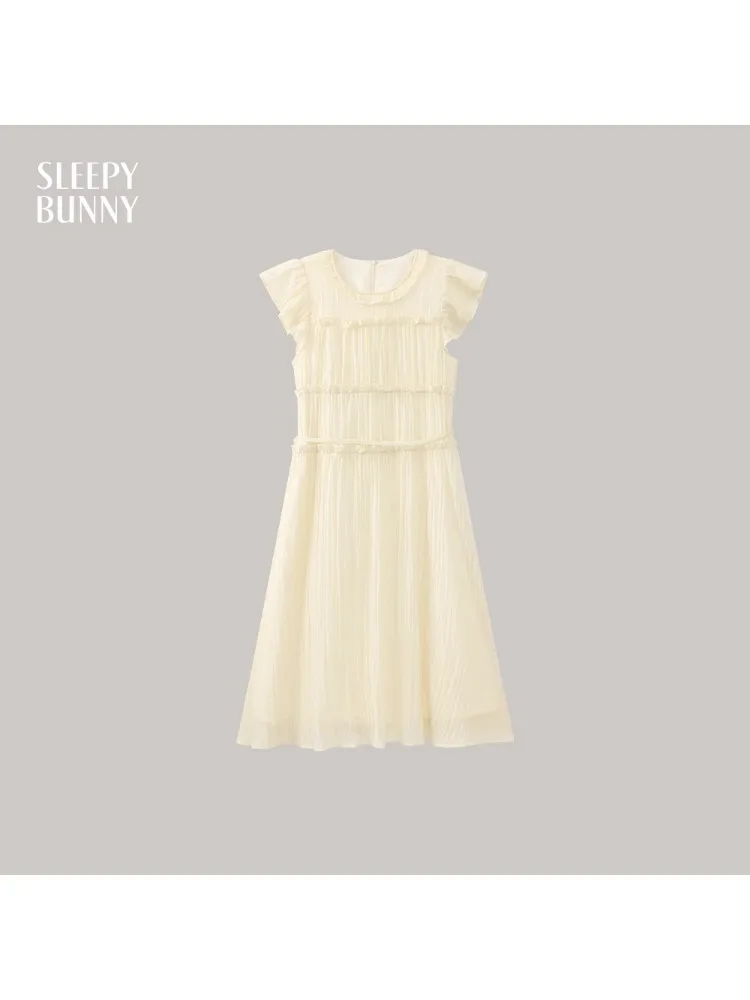 French Chiffon Tea Dress for Women Summer Sweet Flutter Sleeve Midi Dress Romantic A-Line Long Dress for Date Picnic Daily Wear
French Chiffon Tea Dress for Women Summer Sweet Flutter Sleeve Midi Dress Romantic A-Line Long Dress for Date Picnic Daily Wear