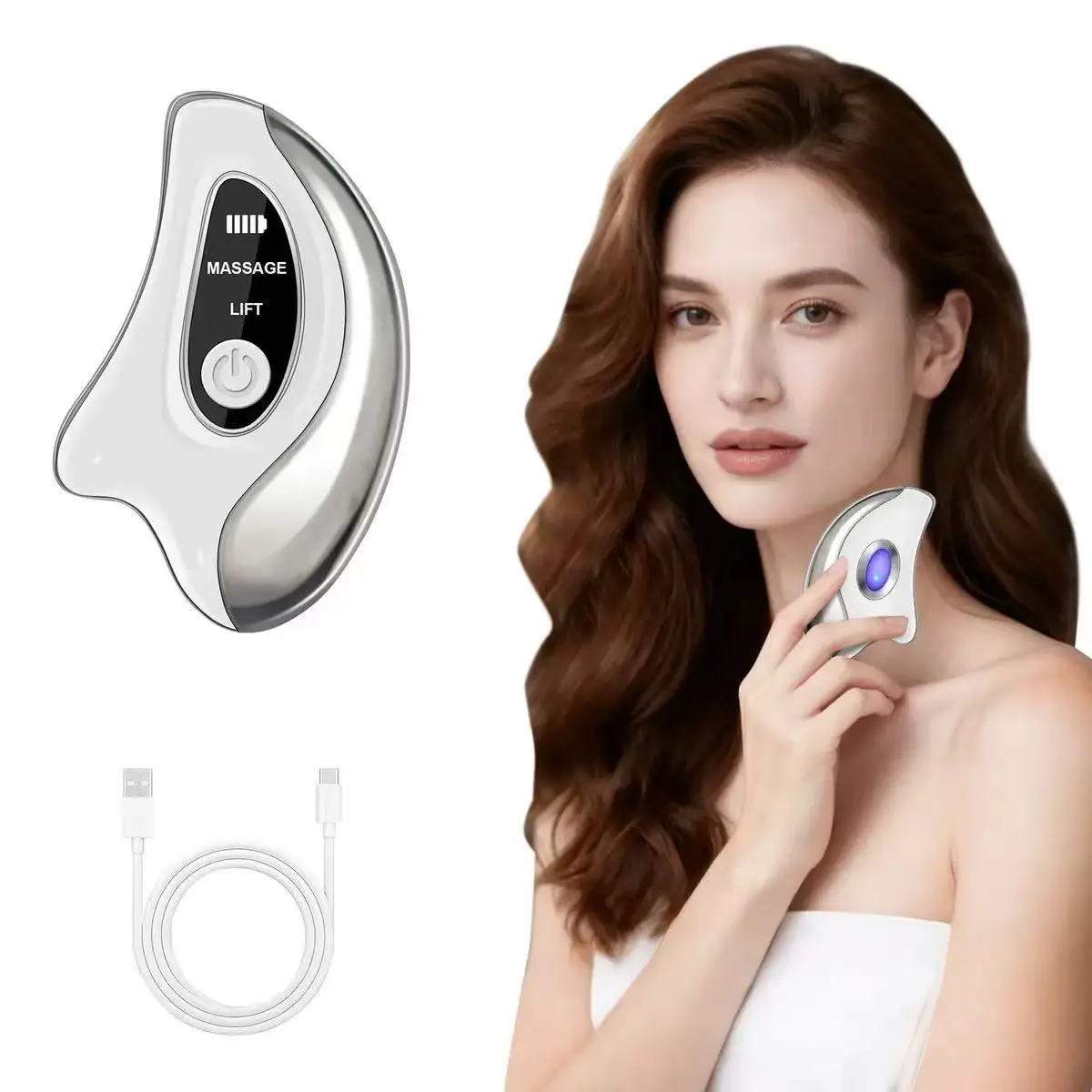 2026 Upgrade Multi-Function Heat Electric Gua Sha Facial & Body Massager Tools Effective Anti-Aging Skincare Tool for Eyes Neck
2026 Upgrade Multi-Function Heat Electric Gua Sha Facial & Body Massager Tools Effective Anti-Aging Skincare Tool for Eyes Neck