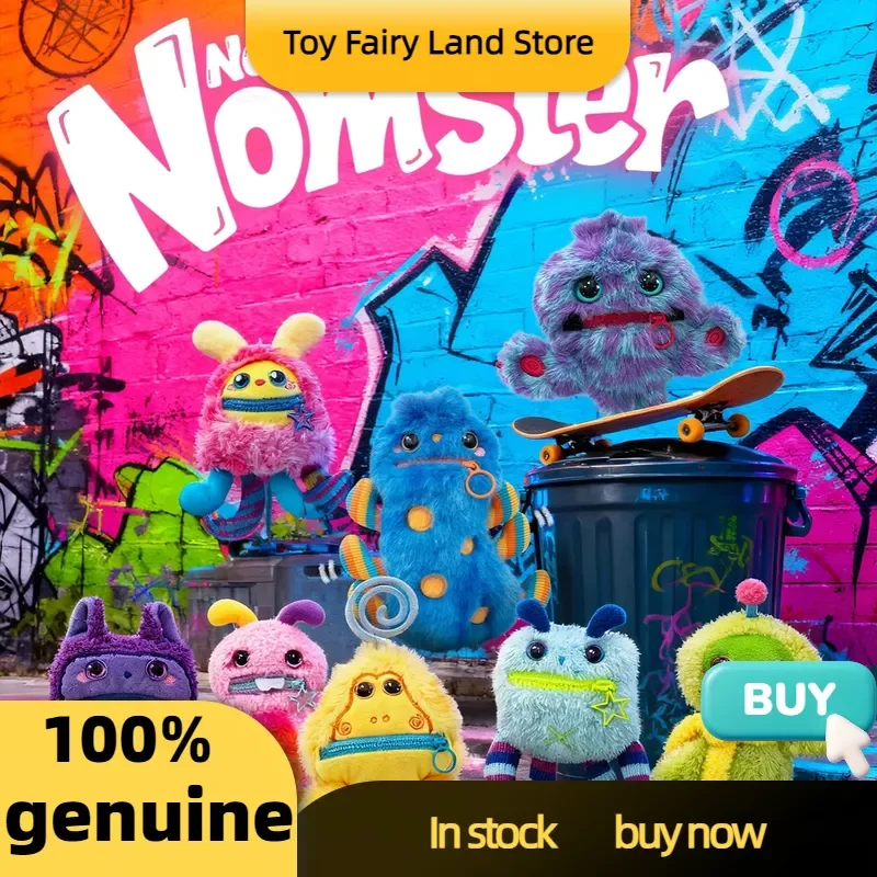 In Stock Nomster Nom Bad Mood Series Blind Box Shaking Voice Pendant Monster Plush Doll Ugly Cute Funny Doll Coin Purse
In Stock Nomster Nom Bad Mood Series Blind Box Shaking Voice Pendant Monster Plush Doll Ugly Cute Funny Doll Coin Purse
