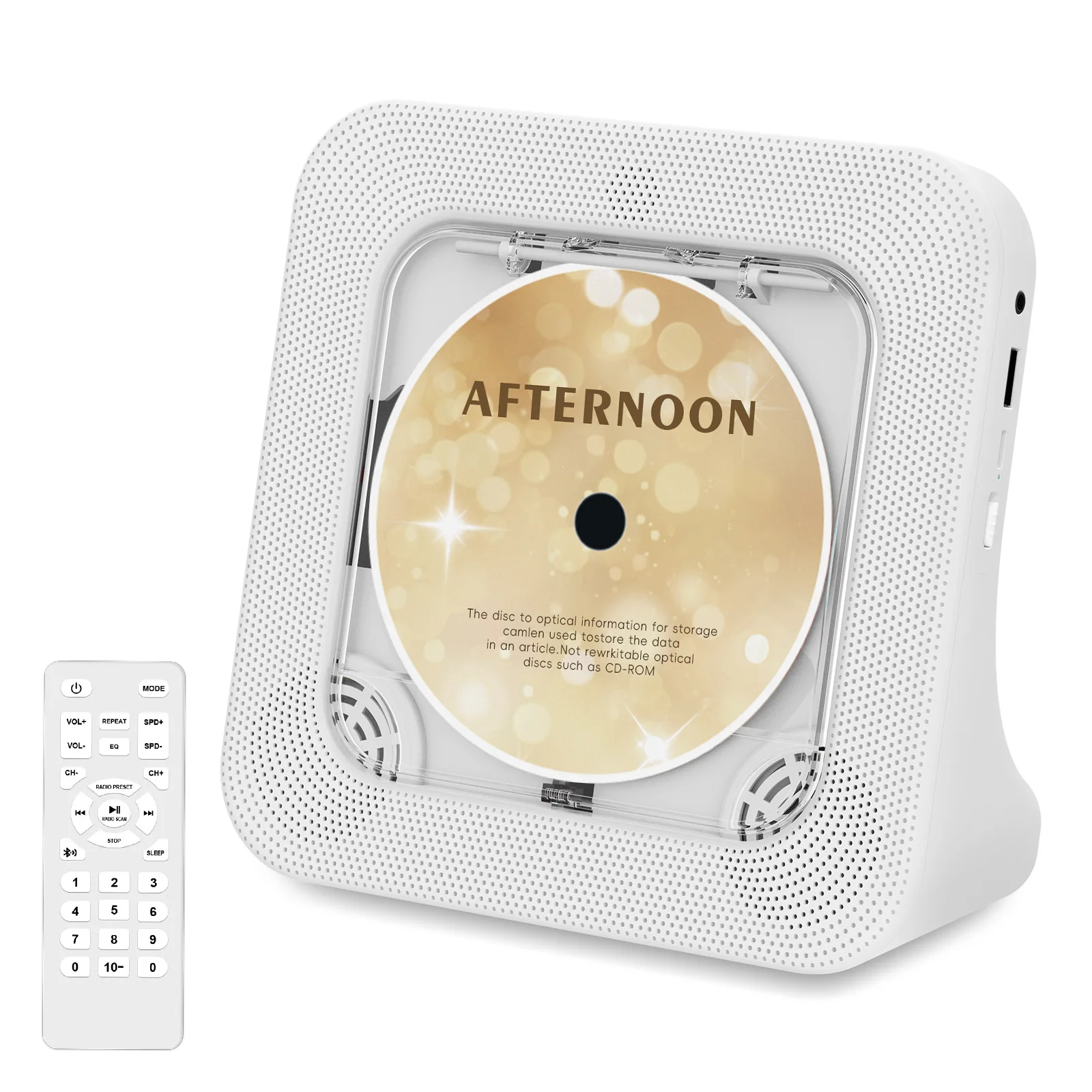 2025 New Portable Retro CD Player Stereo all-in-one Machine Countertop Music Disc Album Disc Bluetooth CD Player
2025 New Portable Retro CD Player Stereo all-in-one Machine Countertop Music Disc Album Disc Bluetooth CD Player