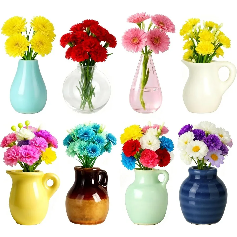 Мини-керамическая ваза-магниты для холодильника, милая крошечная ваза для растений, магниты на холодильник для кухни, украшение для офисного шкафчика с
Мини-керамическая ваза-магниты для холодильника, милая крошечная ваза для растений, магниты на холодильник для кухни, украшение для офисного шкафчика с