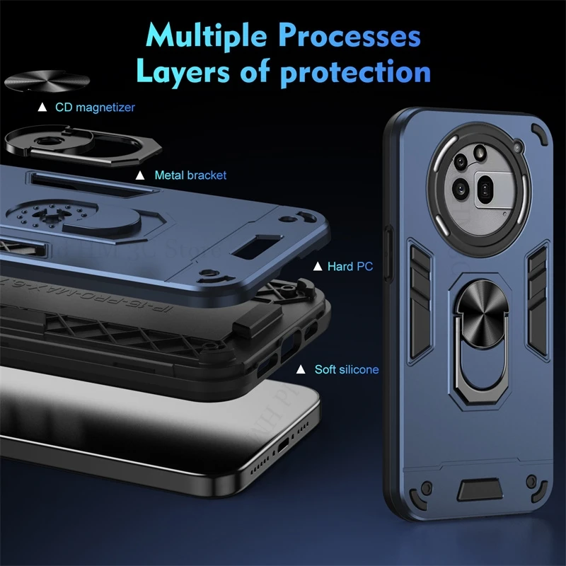 Finger Ring Holder Kickstand Hybrid Case For Nothing Phone 3a Pro Invisible Stand Shockproof Cover For Nothing Phone 3A 2a Pro
Finger Ring Holder Kickstand Hybrid Case For Nothing Phone 3a Pro Invisible Stand Shockproof Cover For Nothing Phone 3A 2a Pro