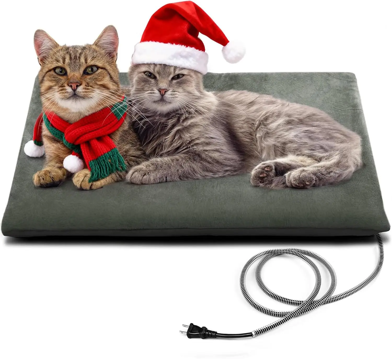 Waterproof Outdoor Pet Heating Pad for Cats and Dogs, Electric Warming Bed Mat 20x16 Inches
Waterproof Outdoor Pet Heating Pad for Cats and Dogs, Electric Warming Bed Mat 20x16 Inches