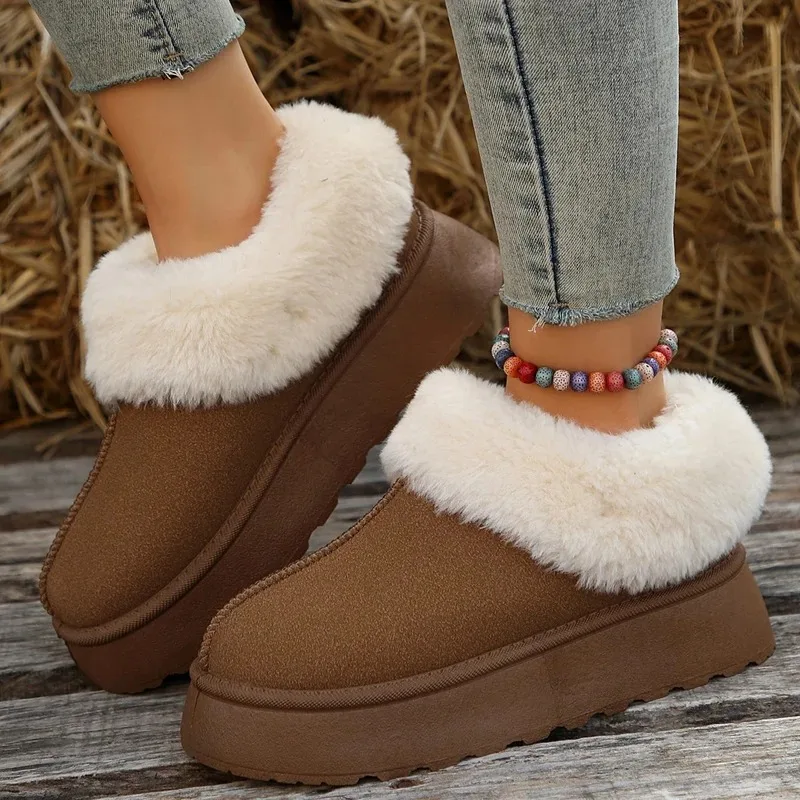 Snow Boots for Women Winter Women's Thick Sole Anti Slip Snow Boots Fashion Women's Warm Thickened Cotton Shoes
Snow Boots for Women Winter Women's Thick Sole Anti Slip Snow Boots Fashion Women's Warm Thickened Cotton Shoes