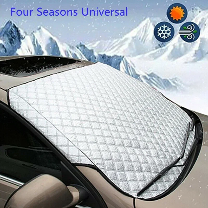 Car Windshield Mirror Reflective Bar Cover Sun Shade Protector Winter Snow Ice Rain Dust Frost Guard Aluminium Film Universal
Car Windshield Mirror Reflective Bar Cover Sun Shade Protector Winter Snow Ice Rain Dust Frost Guard Aluminium Film Universal