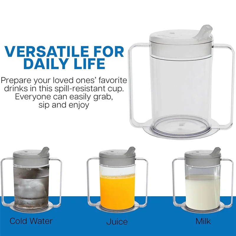【Прикрашение для вечеринки】3 упаковки чашек Independence Sip Cups-12Oz для взрослых с ручками для взрослых с ограниченными мобильными чашками для инвалидов
【Прикрашение для вечеринки】3 упаковки чашек Independence Sip Cups-12Oz для взрослых с ручками для взрослых с ограниченными мобильными чашками для инвалидов