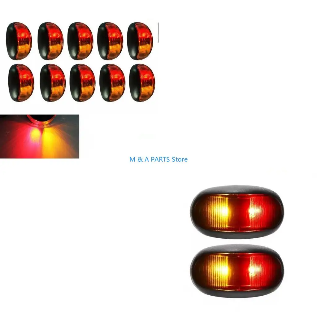 U1JF Double Color Truck Side Light with Red Yellow Beams Enhanced Road Visibility
U1JF Double Color Truck Side Light with Red Yellow Beams Enhanced Road Visibility