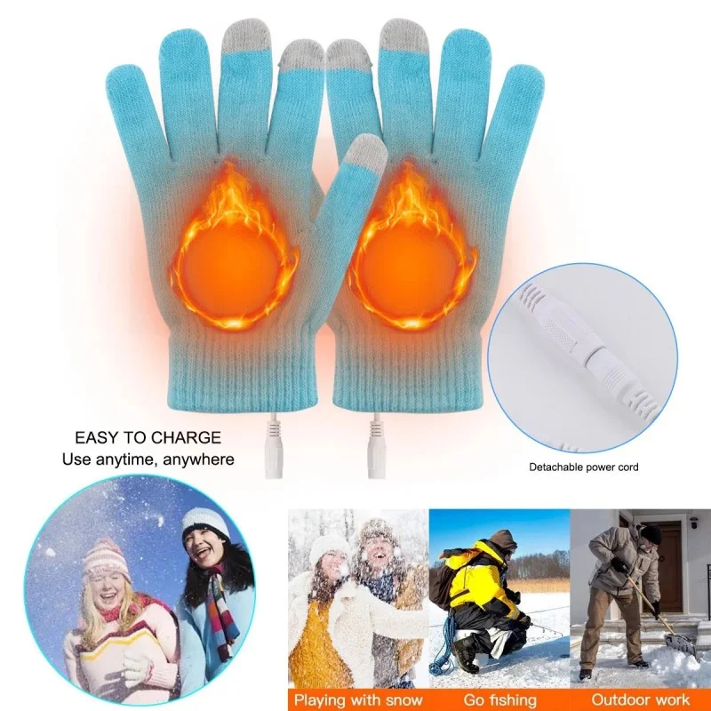 1pair Car Electric Heated Gloves Car Screen Touchable Gloves USB Rechargeable WarmThermal Gloves Car Accessories
1pair Car Electric Heated Gloves Car Screen Touchable Gloves USB Rechargeable WarmThermal Gloves Car Accessories