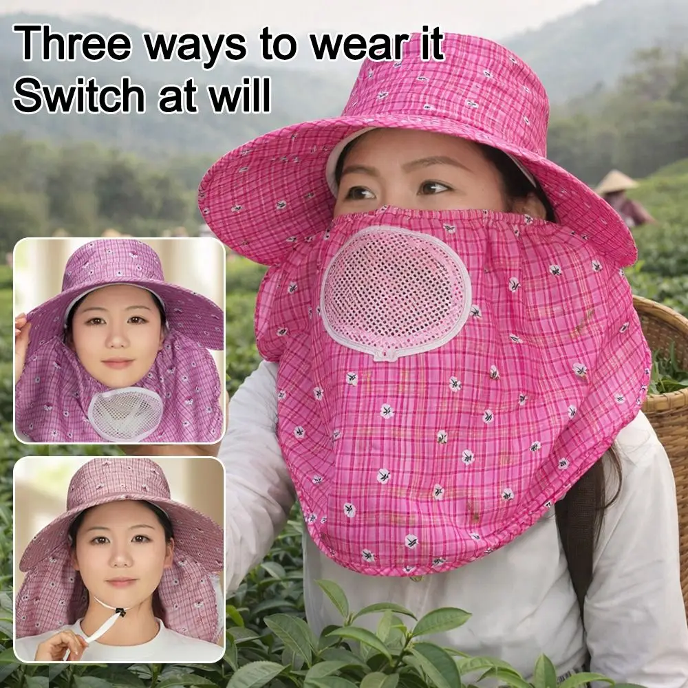 Mesh Breathable Sun Hat Wide Brim Fordable Agricultural Work Cap Face Neck Protection Anti-UV Sunscreen Hat Outdoor Camping
Mesh Breathable Sun Hat Wide Brim Fordable Agricultural Work Cap Face Neck Protection Anti-UV Sunscreen Hat Outdoor Camping