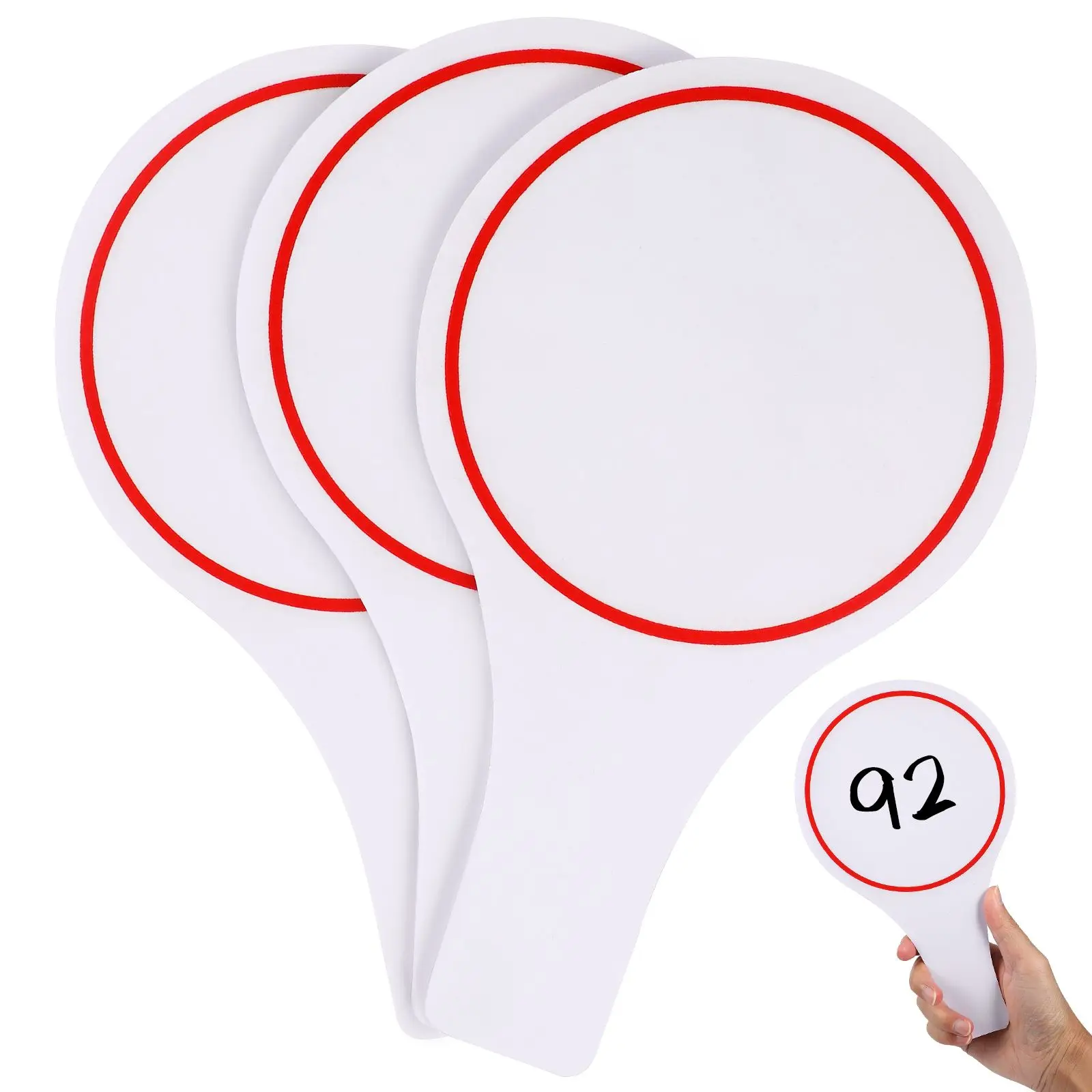 3 Pcs Dry Erase Whiteboard Scoreboard Blank Mini Foam Boards Student Teaching Props Handheld Reusable Flexible Smooth
3 Pcs Dry Erase Whiteboard Scoreboard Blank Mini Foam Boards Student Teaching Props Handheld Reusable Flexible Smooth