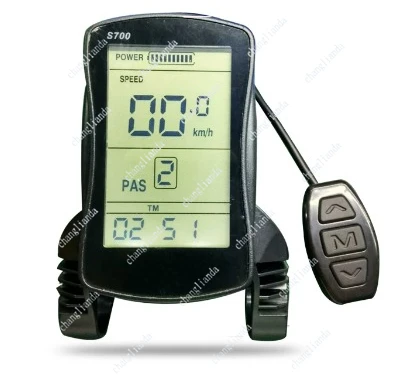 Electric bicycle S700 lithium battery car LCD liquid crystal meter 36V48V universal
Electric bicycle S700 lithium battery car LCD liquid crystal meter 36V48V universal