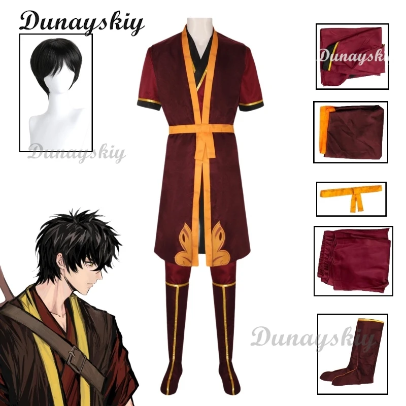 Game Avatar Prince Zuko Cosplay Costume Anime The Last Airbender Suits CustomMade Avatar Prince Zuko Uniform Wig Halloween Party
Game Avatar Prince Zuko Cosplay Costume Anime The Last Airbender Suits CustomMade Avatar Prince Zuko Uniform Wig Halloween Party