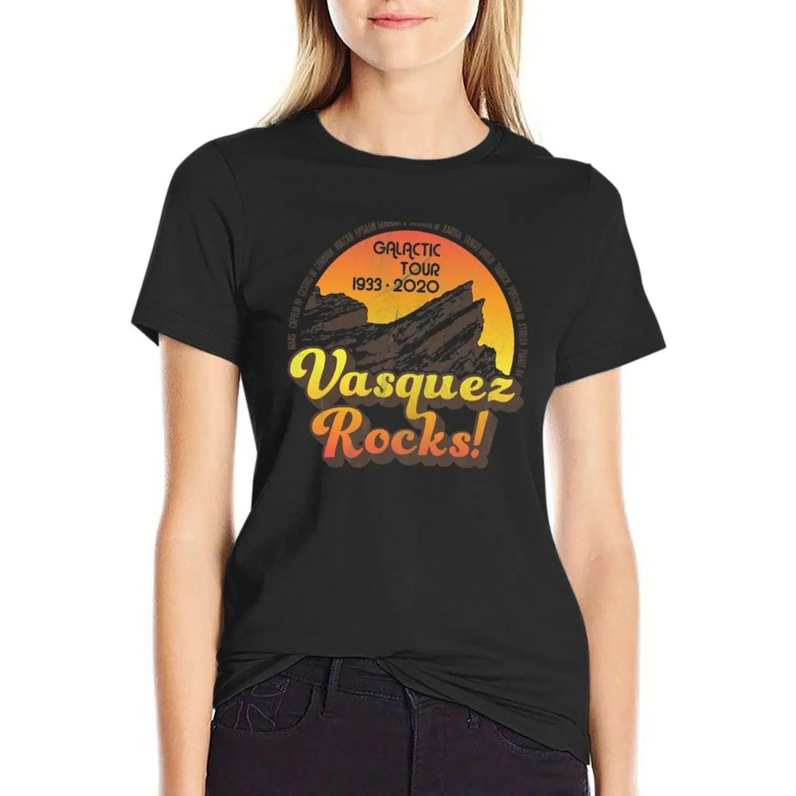 VASQUEZ ROCKS! Pop-Culture themed T-Shirt plus size tops summer top graphics animal prinfor white t-shirt dress for Women sexy
VASQUEZ ROCKS! Pop-Culture themed T-Shirt plus size tops summer top graphics animal prinfor white t-shirt dress for Women sexy