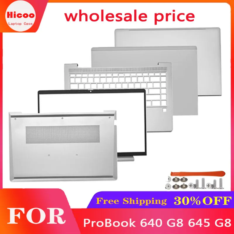 New For HP ProBook 640 G8 645 G8 LCD Back Cover Front Frame Bezel Palmrest Lower Bottom Case Rear Lid Top Case Silver
New For HP ProBook 640 G8 645 G8 LCD Back Cover Front Frame Bezel Palmrest Lower Bottom Case Rear Lid Top Case Silver
