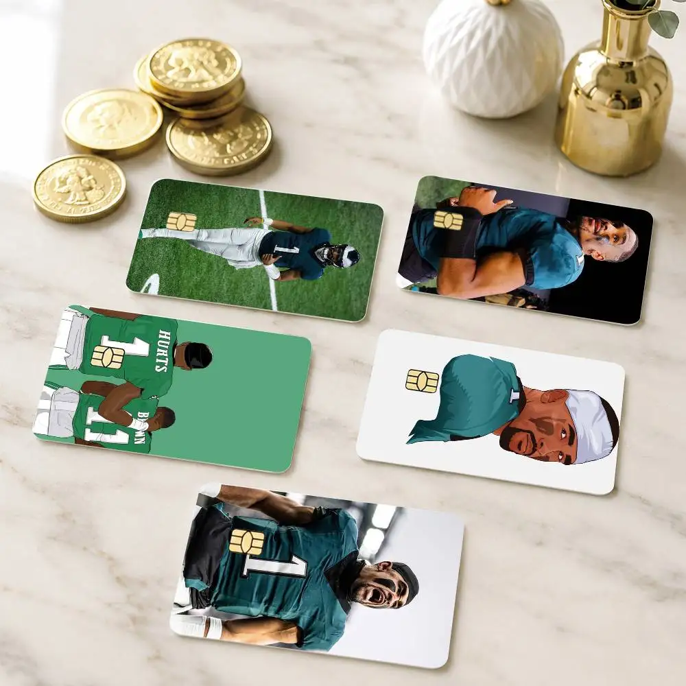 American football player Jalen Hurts Credit Card HD Stickers Game Card Decal Small Chip Waterproof Sticker Gift
American football player Jalen Hurts Credit Card HD Stickers Game Card Decal Small Chip Waterproof Sticker Gift