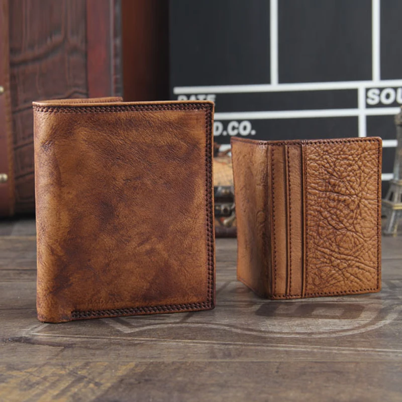 Модный винтажный кошелек из натуральной кожи, мужской короткий двойной зажим для денег, кожаный мужской кошелек, сумка для монет, держатель для денег WC-007
Модный винтажный кошелек из натуральной кожи, мужской короткий двойной зажим для денег, кожаный мужской кошелек, сумка для монет, держатель для денег WC-007