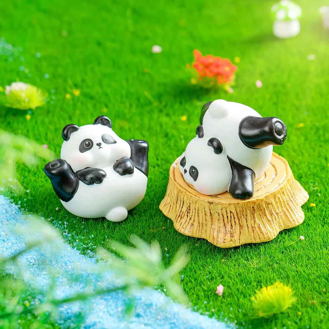 Micro Landscape Ornament Mini Resin Pandas Figurines Cute Panda Ornaments Bonsai Decoration Miniature Garden Statues Resin
Micro Landscape Ornament Mini Resin Pandas Figurines Cute Panda Ornaments Bonsai Decoration Miniature Garden Statues Resin