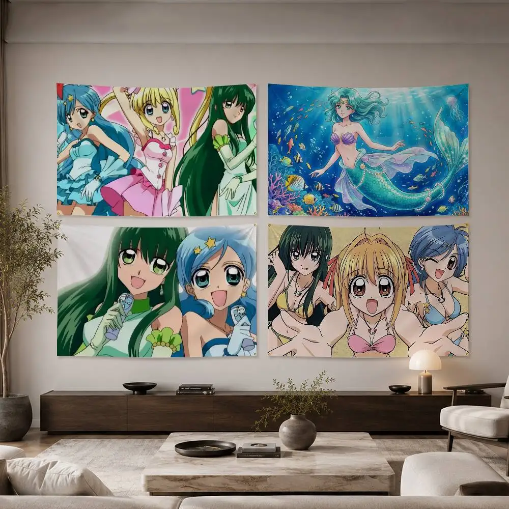 Mermaid Melody Pichi Pitch Flags Wall Hanging Background Art Banner for Bedroom Home Outdoor Decor
Mermaid Melody Pichi Pitch Flags Wall Hanging Background Art Banner for Bedroom Home Outdoor Decor