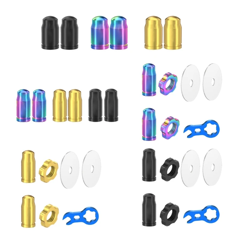 Titaniums Alloys Bicycles Air Tires Caps Bike Tires Valves Stem Caps Repalcement Dropship
Titaniums Alloys Bicycles Air Tires Caps Bike Tires Valves Stem Caps Repalcement Dropship