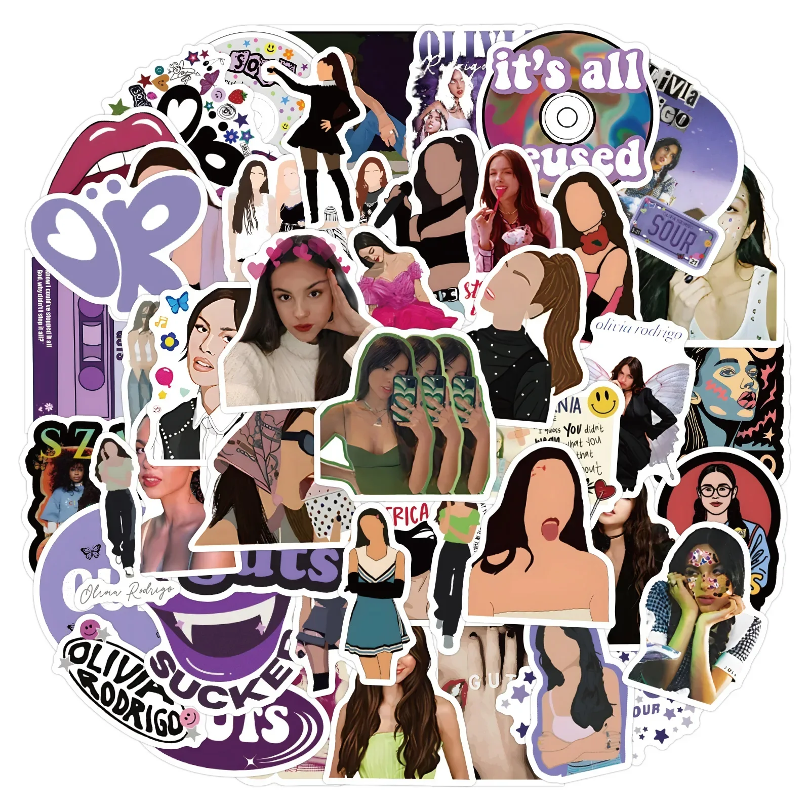 100pcs Olivia Decorative Laptop Luggage Scooter Guitar Desktop Waterproof Sticker
100pcs Olivia Decorative Laptop Luggage Scooter Guitar Desktop Waterproof Sticker