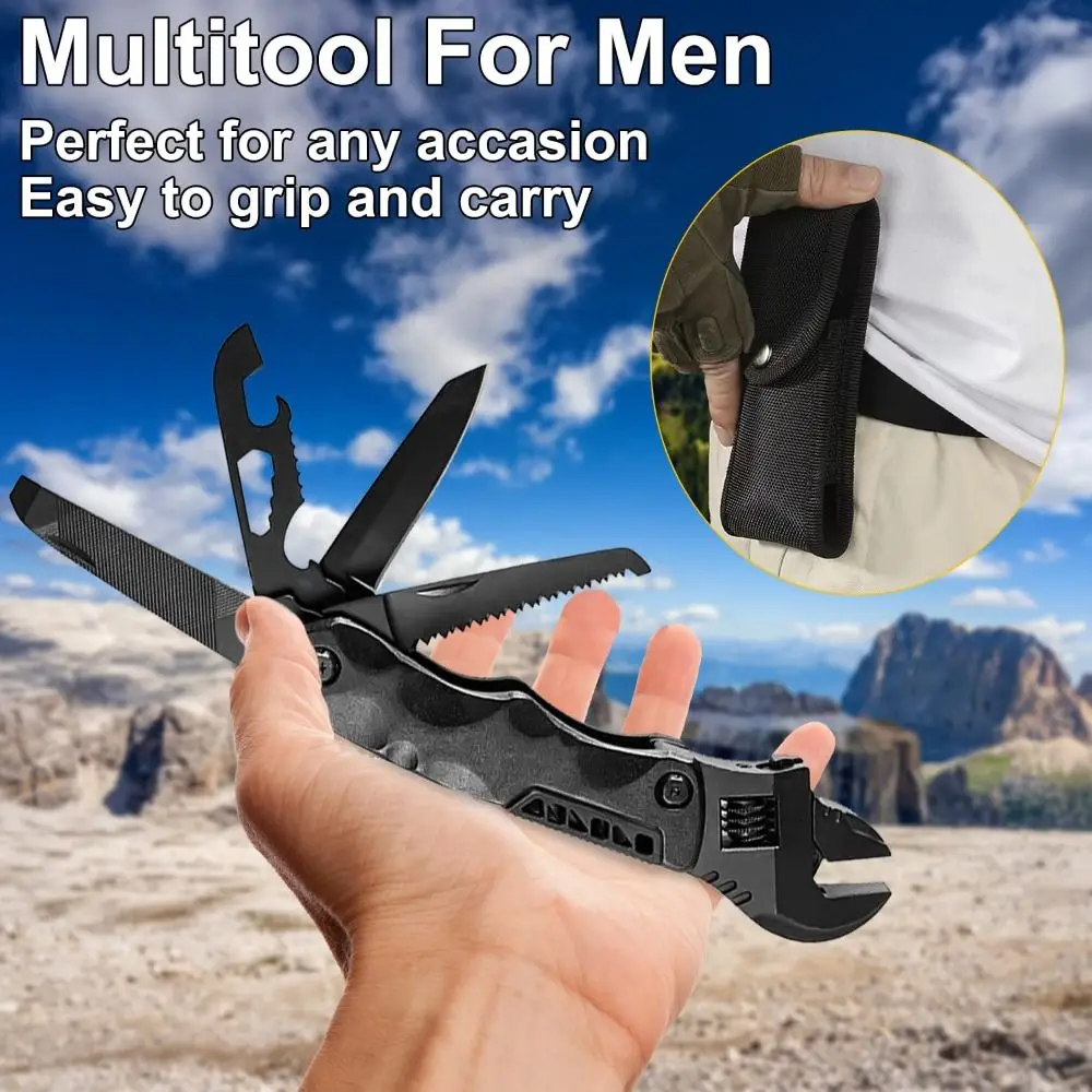 Multi-Purpose Multifunctional Wrench Pliers Folding Design All-in-One Combination Tool Screwdriver Function Adjustable
Multi-Purpose Multifunctional Wrench Pliers Folding Design All-in-One Combination Tool Screwdriver Function Adjustable
