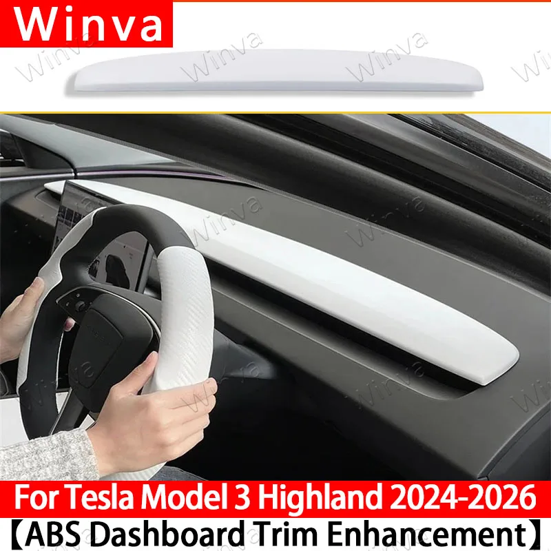 Fit for Tesla Model 3 Highland 2024 2025 2026 with ABS Dashboard Cover & Air Outlet Trim – Stylish, Durable Interior Accessories
Fit for Tesla Model 3 Highland 2024 2025 2026 with ABS Dashboard Cover & Air Outlet Trim – Stylish, Durable Interior Accessories