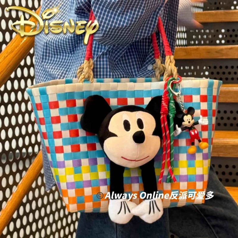 Cartoon Disney Large Capacity Cartoon Mickey Woven Handbag Storage Pocket Children Birthday Gift Diy Decoration Toy
Cartoon Disney Large Capacity Cartoon Mickey Woven Handbag Storage Pocket Children Birthday Gift Diy Decoration Toy