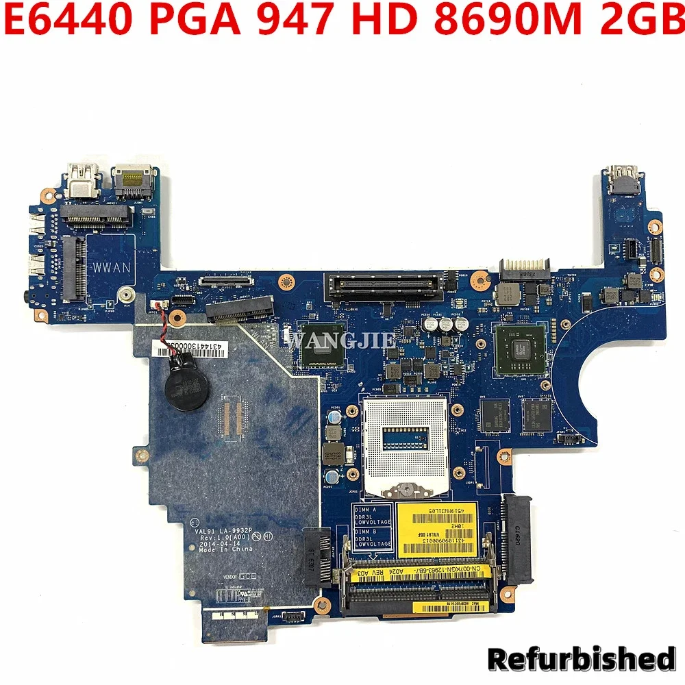 Материнская плата для ноутбука DELL E6440 CN-007KGN 007KGN 07KGN VAL91 LA-9932P PGA 947 HD 8690M 2 ГБ 100% рабочая 
Материнская плата для ноутбука DELL E6440 CN-007KGN 007KGN 07KGN VAL91 LA-9932P PGA 947 HD 8690M 2 ГБ 100% рабочая
