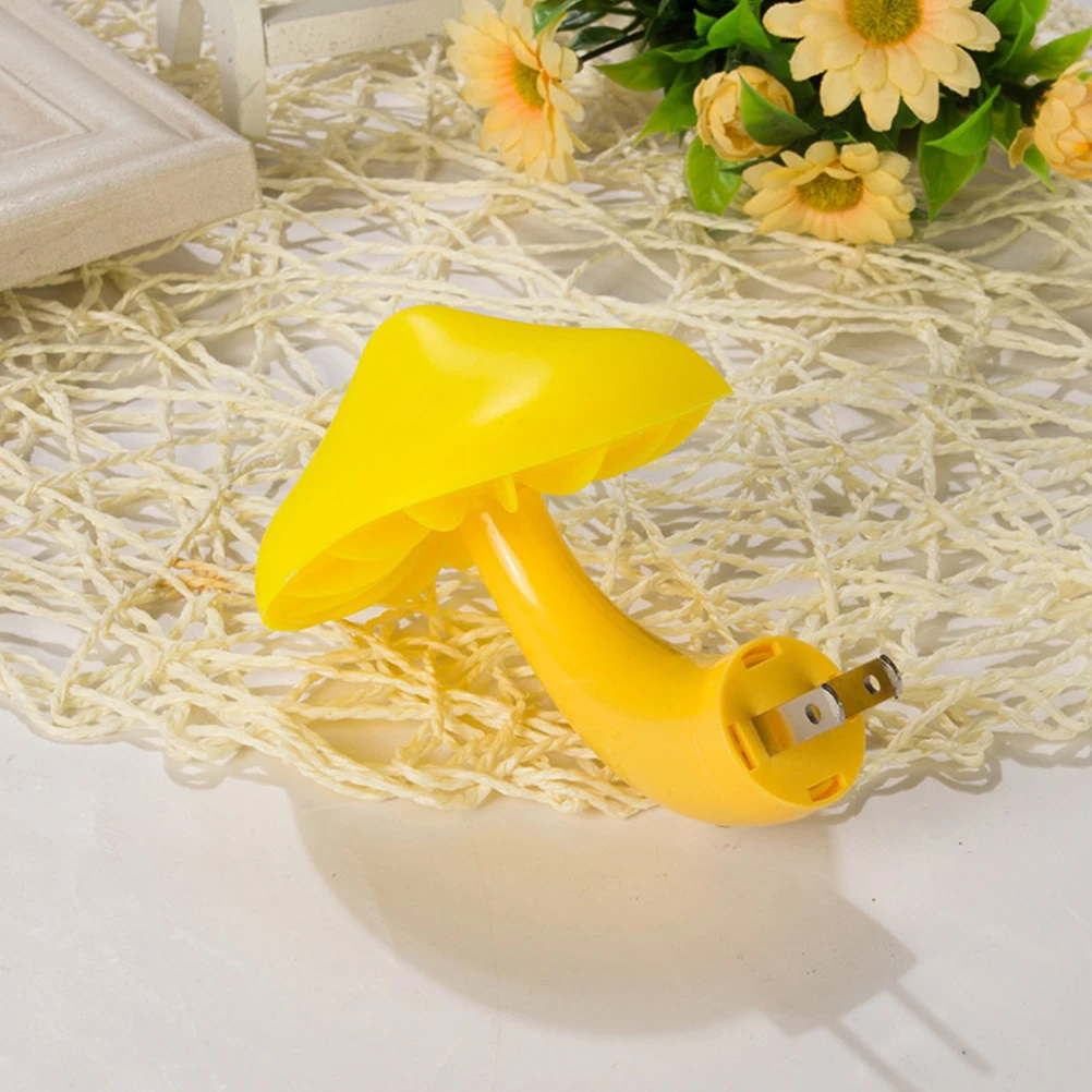2pcs Led Mushroom Night Light Light-Controlled Plug In Yellow Lamp Eco-Friendly Abs Durable For Bedroom Hallway Decorative Use
2pcs Led Mushroom Night Light Light-Controlled Plug In Yellow Lamp Eco-Friendly Abs Durable For Bedroom Hallway Decorative Use