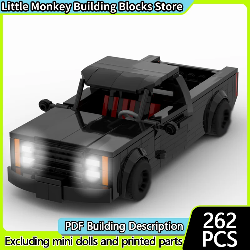 Speed Racing Car Model MOC Building Bricks SS American Pickup Truck Modular Technology Children Holiday Gifts Assemble Toys Suit
Speed Racing Car Model MOC Building Bricks SS American Pickup Truck Modular Technology Children Holiday Gifts Assemble Toys Suit