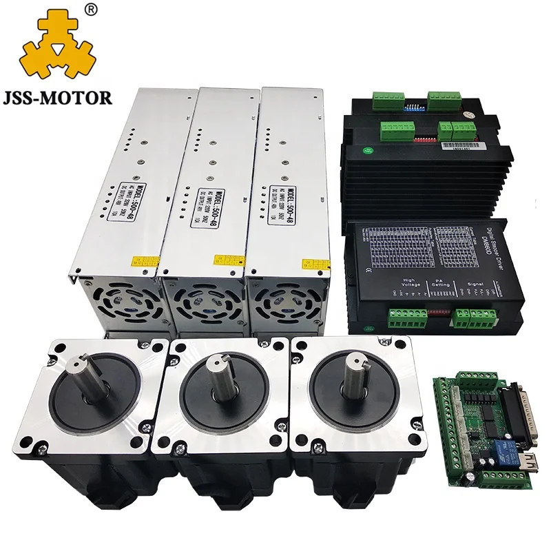 China High Quality with ROHS Certificated for Nema34 12N.M 3Axis Stepper Motor Kit
China High Quality with ROHS Certificated for Nema34 12N.M 3Axis Stepper Motor Kit