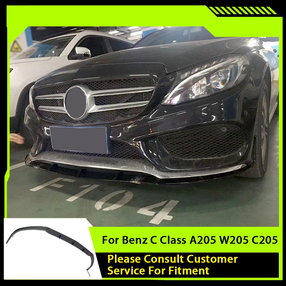 for Mercedes Benz C Class A205 W205 C205 C43 AMG 2014-2018 Front Lip Body Kit Gloss Black Front Bumper Lip Chin Spoiler
for Mercedes Benz C Class A205 W205 C205 C43 AMG 2014-2018 Front Lip Body Kit Gloss Black Front Bumper Lip Chin Spoiler