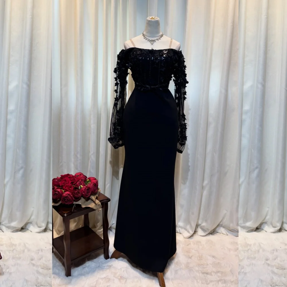 Customized Formal Jersey Pleat Applique Mermaid Off-the-shoulder Long Dresses Bespoke Occasion Party Elegant
Customized Formal Jersey Pleat Applique Mermaid Off-the-shoulder Long Dresses Bespoke Occasion Party Elegant
