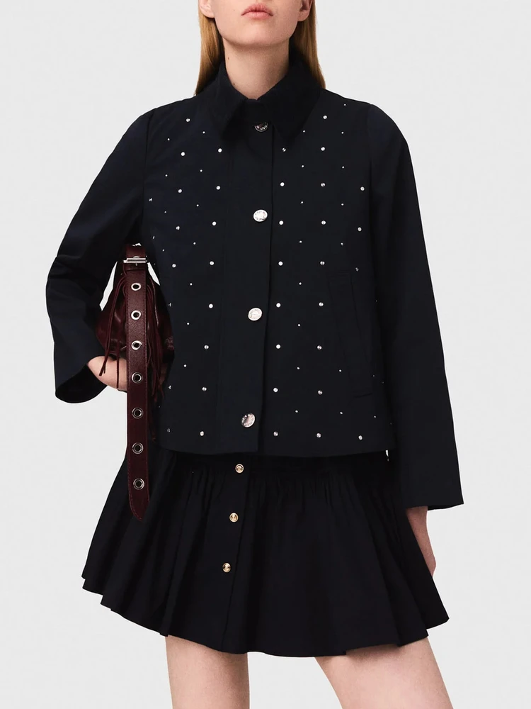 Модное повседневное съемное хлопковое пальто Jaet для женщин, украшенное звездами и бриллиантами, осень-зима, прямая трубка, длинное све
Модное повседневное съемное хлопковое пальто Jaet для женщин, украшенное звездами и бриллиантами, осень-зима, прямая трубка, длинное све