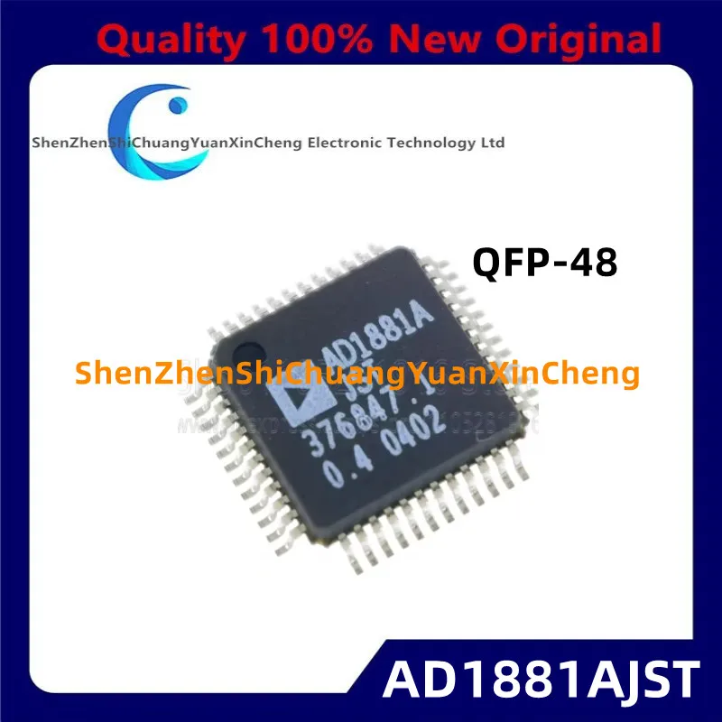 (5-10 шт.) 100% новый AD1881A JST AD1881AJST QFP-48
(5-10 шт.) 100% новый AD1881A JST AD1881AJST QFP-48
