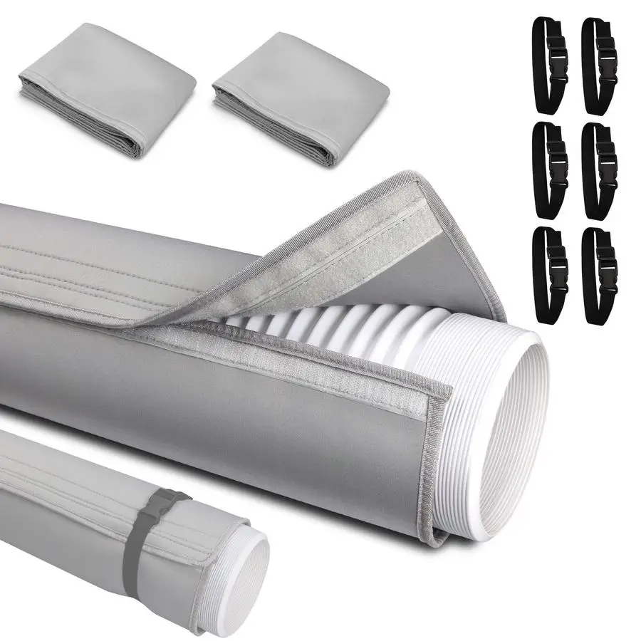 Packs Portable Air Conditioner Hose Cover, Portable AC Hose Duct Vent Insulation Sleeve AC Hose Insulated Cover Wrap for 5 amp 5
Packs Portable Air Conditioner Hose Cover, Portable AC Hose Duct Vent Insulation Sleeve AC Hose Insulated Cover Wrap for 5 amp 5