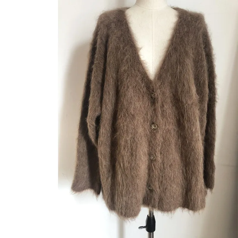 Коричневый женский кардиган средней длины Alpaca
Коричневый женский кардиган средней длины Alpaca