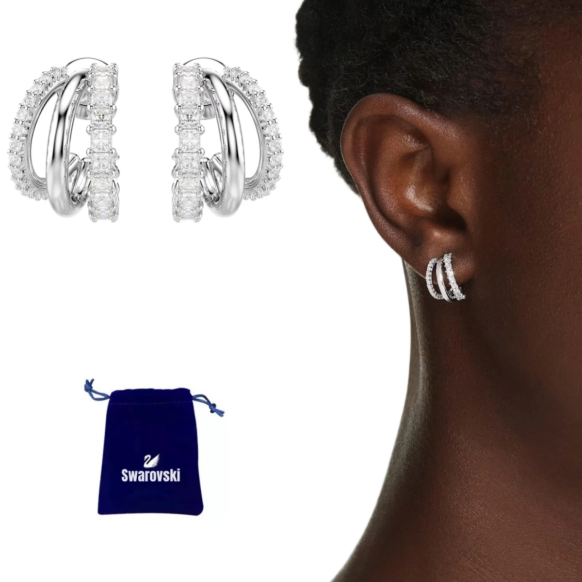 Cold Wind Irregular Crystal Stud Earrings S925 Sterling Silver High Grade Ear Jewelry
Cold Wind Irregular Crystal Stud Earrings S925 Sterling Silver High Grade Ear Jewelry