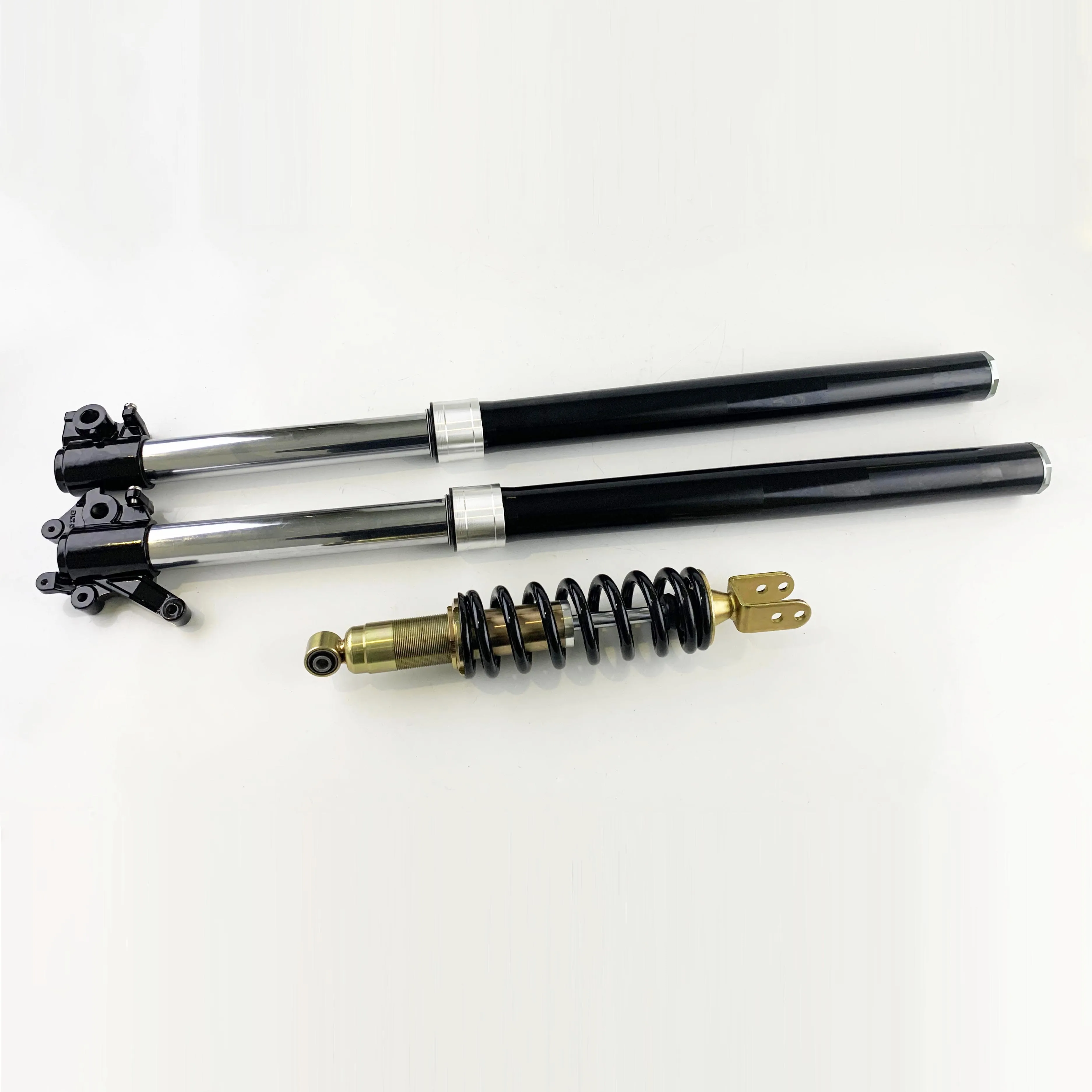 Factory Wholesale Motorcycle Double Damping Front Shock Absorber And Rear Shock Combination Sale
Factory Wholesale Motorcycle Double Damping Front Shock Absorber And Rear Shock Combination Sale