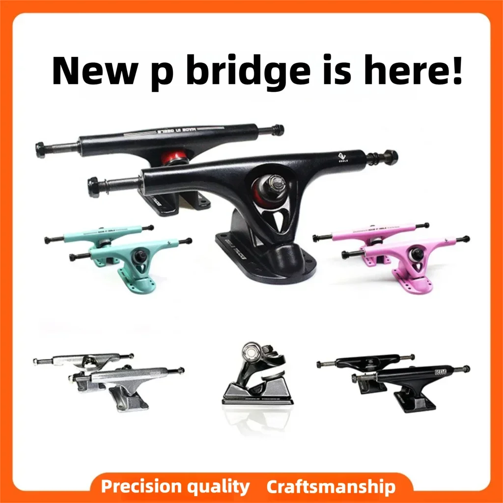 Universal Skateboard Bracket Longboard P Truck Multiple Colors Available Professional Double Rocker Skateboard Support Parts
Universal Skateboard Bracket Longboard P Truck Multiple Colors Available Professional Double Rocker Skateboard Support Parts