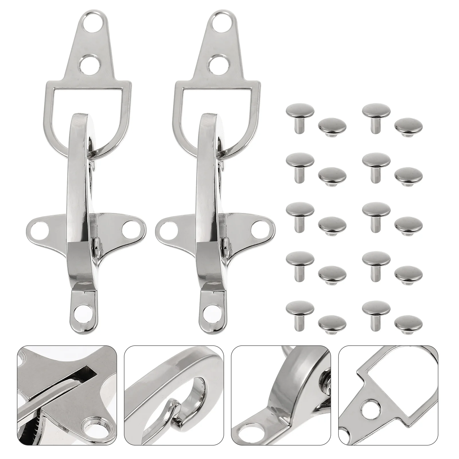 2 Pairs Fastener Buckle Belt Buckles DIY Clothing Accessories Zinc Alloy Office Waist
2 Pairs Fastener Buckle Belt Buckles DIY Clothing Accessories Zinc Alloy Office Waist