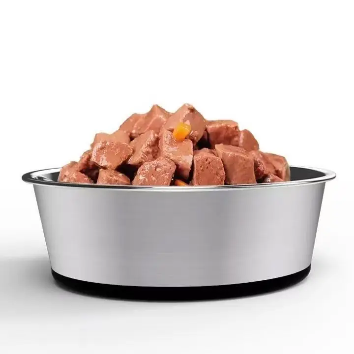 Non-Slip Stainless Steel Pet Bowl, Anti-Tip Rubber Base Dog Cat Feeding Dish,Durable Chew-Resistant Water Bowl for Pets
Non-Slip Stainless Steel Pet Bowl, Anti-Tip Rubber Base Dog Cat Feeding Dish,Durable Chew-Resistant Water Bowl for Pets