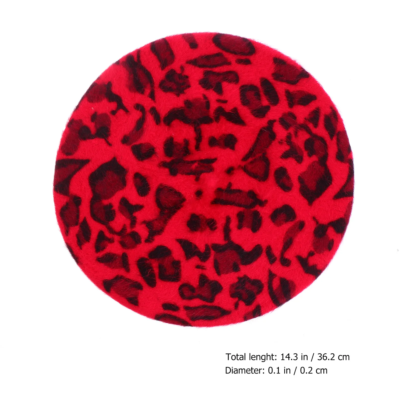Warm Soft Beret Cap for Female Leopard Print Lightweight Comfortable Wearing Decor Spring Autumn Winter Beanie Hat Lovely
Warm Soft Beret Cap for Female Leopard Print Lightweight Comfortable Wearing Decor Spring Autumn Winter Beanie Hat Lovely