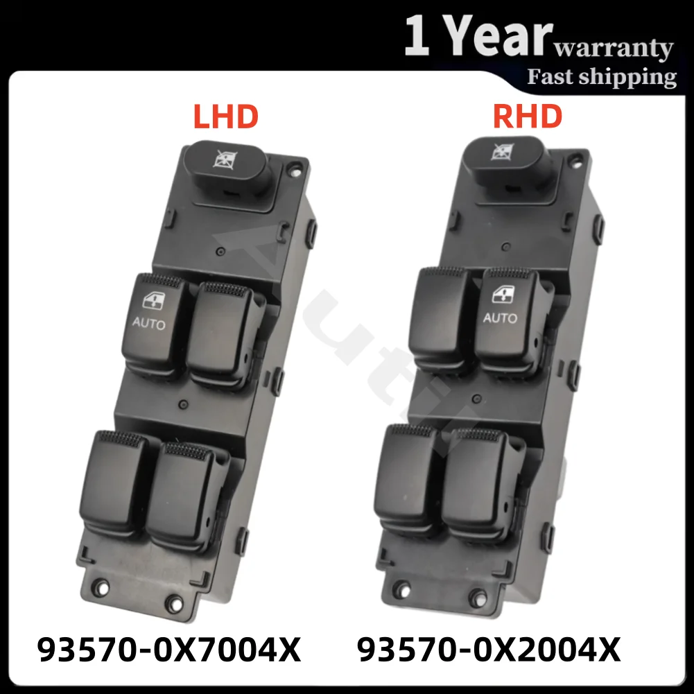 93570-0X2004X 93570-0X7004X Power Window Switch LHD RHD Electric Glass Lifter Button for Hyundai I10 2007-2012 Car Accessories
93570-0X2004X 93570-0X7004X Power Window Switch LHD RHD Electric Glass Lifter Button for Hyundai I10 2007-2012 Car Accessories