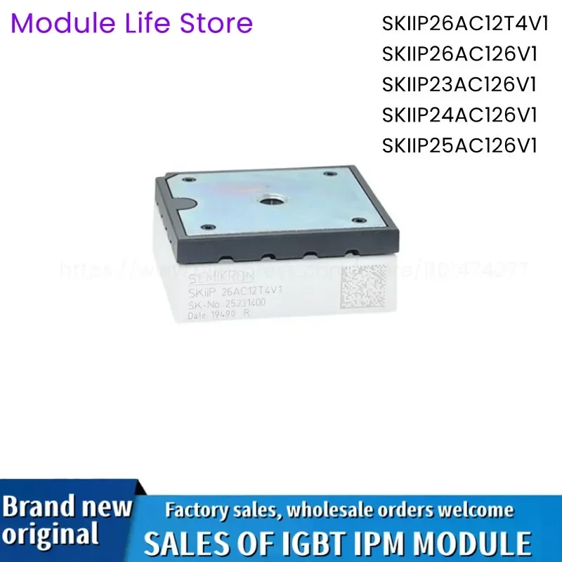 SKIIP26AC12T4V1 SKIIP26AC126V1 SKIIP23AC126V1 SKIIP24AC126V1 SKIIP25AC126V1 IGBT НОВЫЙ ОРИГИНАЛЬНЫЙ МОДУЛЬ
SKIIP26AC12T4V1 SKIIP26AC126V1 SKIIP23AC126V1 SKIIP24AC126V1 SKIIP25AC126V1 IGBT НОВЫЙ ОРИГИНАЛЬНЫЙ МОДУЛЬ