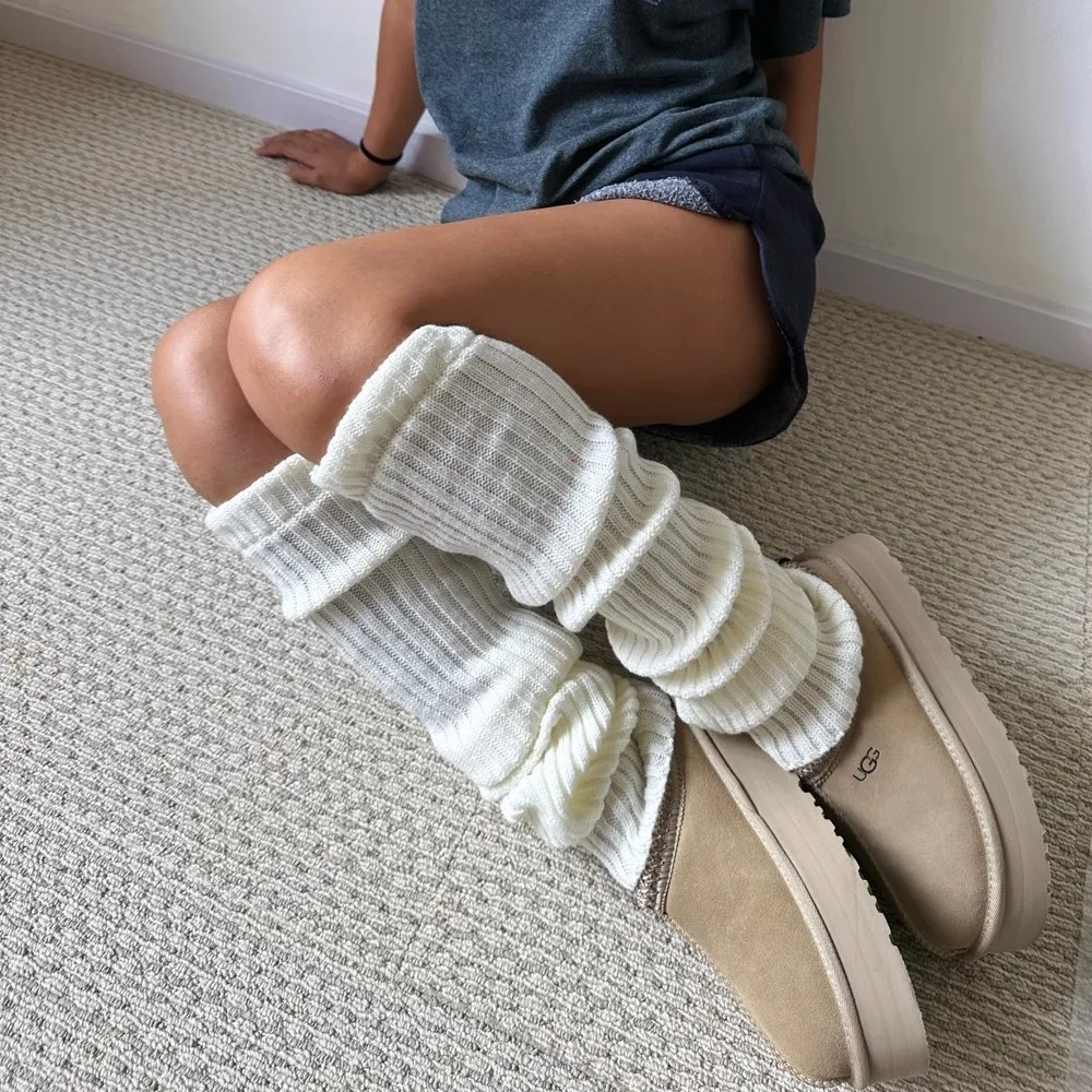 Sweet Girl Leg Warmers Wool Ball Knitted Foot Cover Women Autumn Winter Leg Warmer Socks Heap Heap Socks Leg Warmers Japanese
Sweet Girl Leg Warmers Wool Ball Knitted Foot Cover Women Autumn Winter Leg Warmer Socks Heap Heap Socks Leg Warmers Japanese