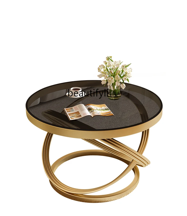 Cream Style Small Coffee Table Light Luxury Tempered Glass Coffee Table Simple Home Water Ripple Italian Minimalist Creative
Cream Style Small Coffee Table Light Luxury Tempered Glass Coffee Table Simple Home Water Ripple Italian Minimalist Creative